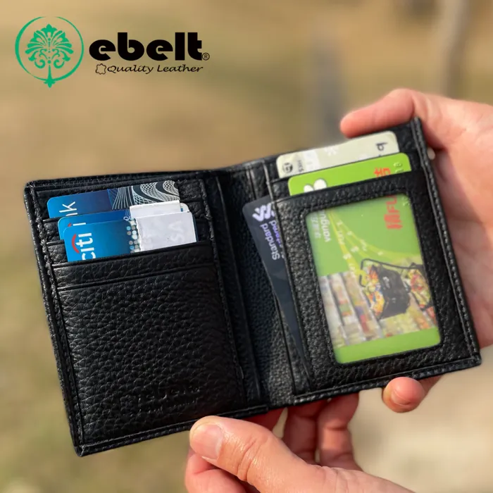 [香港品牌 EBELT] WM 87 頭層牛皮真皮銀包（大容量紙幣格）皮夾錢包 Full Grain Cow Leather Wallet Large Bills Capacity