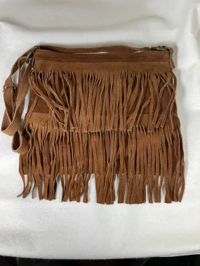 * Fringe Bag- Brown