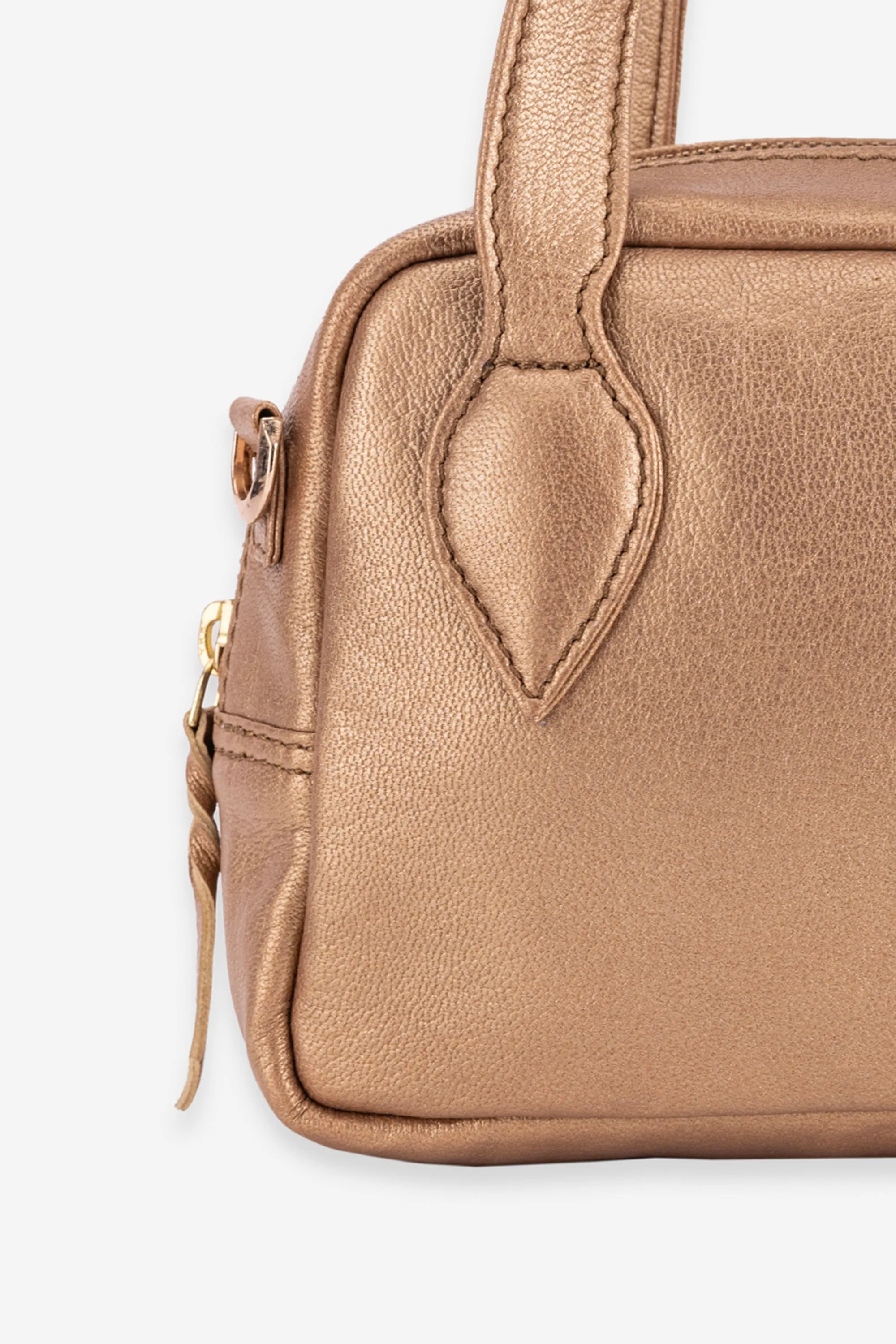Abelardo Kate Golden Mini handbag