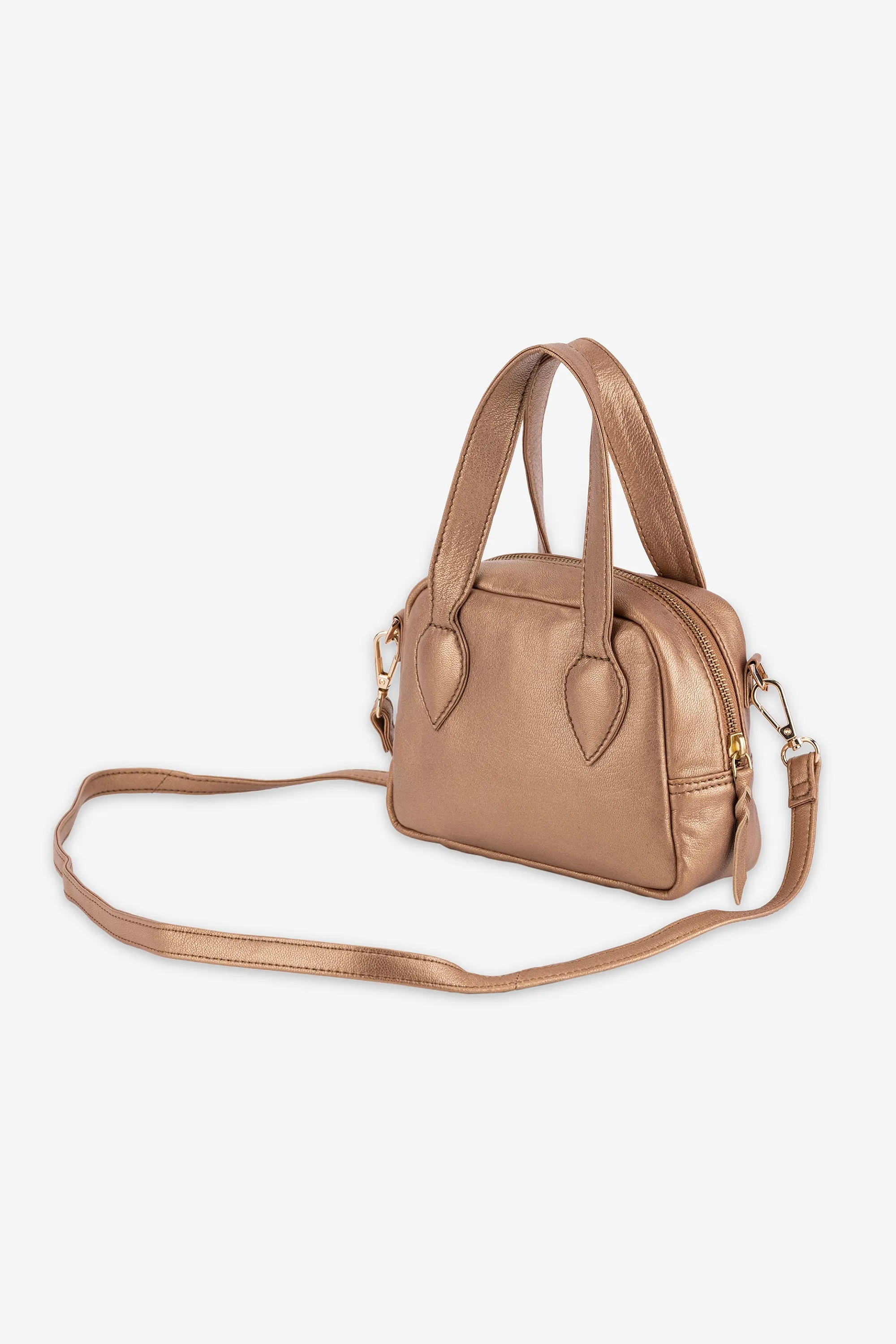 Abelardo Kate Golden Mini handbag