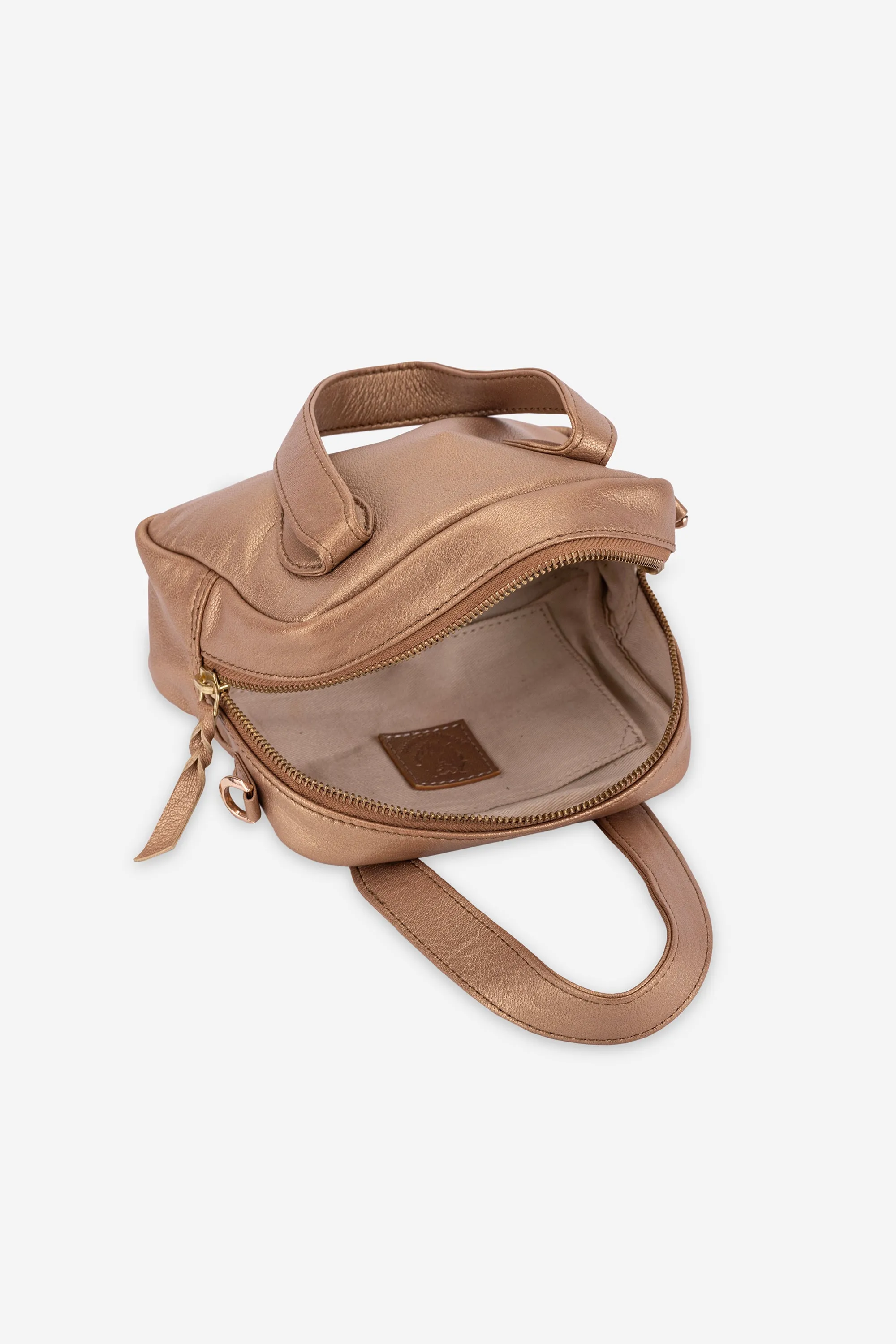 Abelardo Kate Golden Mini handbag