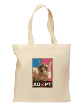 Adopt Cute Kitty Cat Adoption Grocery Tote Bag