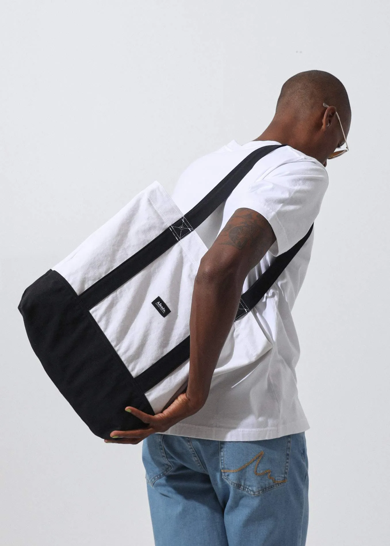 Afends Unisex Goon - Tote Bag - Natural