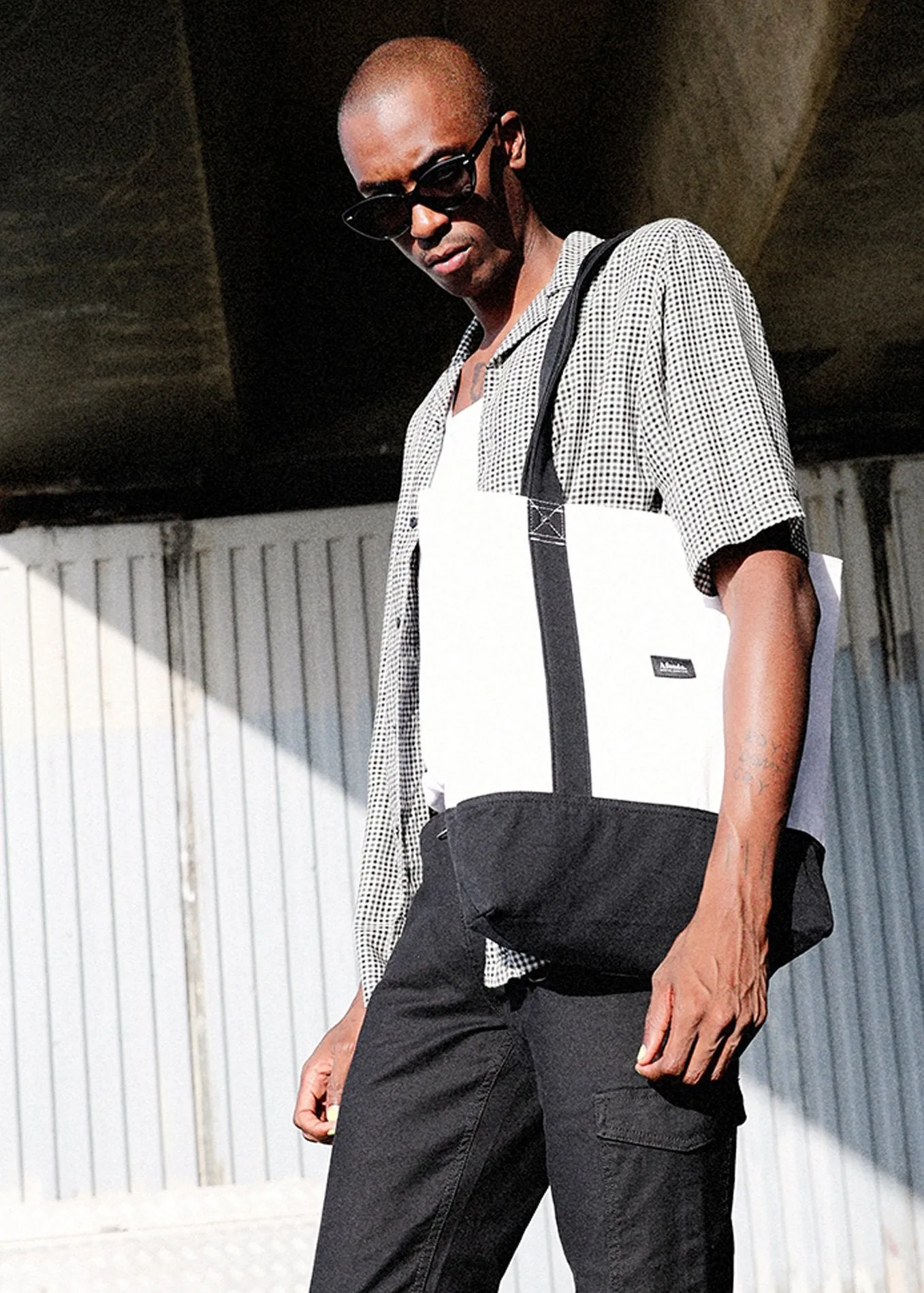 Afends Unisex Goon - Tote Bag - Natural
