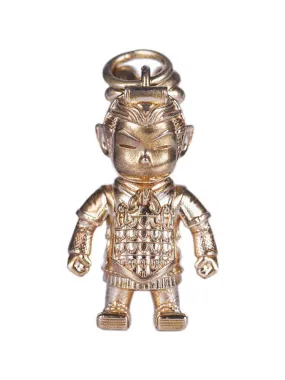 Ancient Chinese Terracotta Army Pure Brass Desktop Ornament - Creative Gift