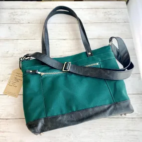 Archive Mini in Pine Canvas, Antique Black