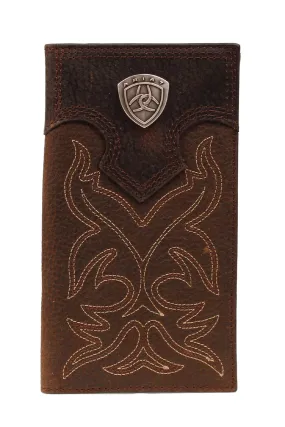 Ariat Premium Rodeo Wallet in Brown Overlay