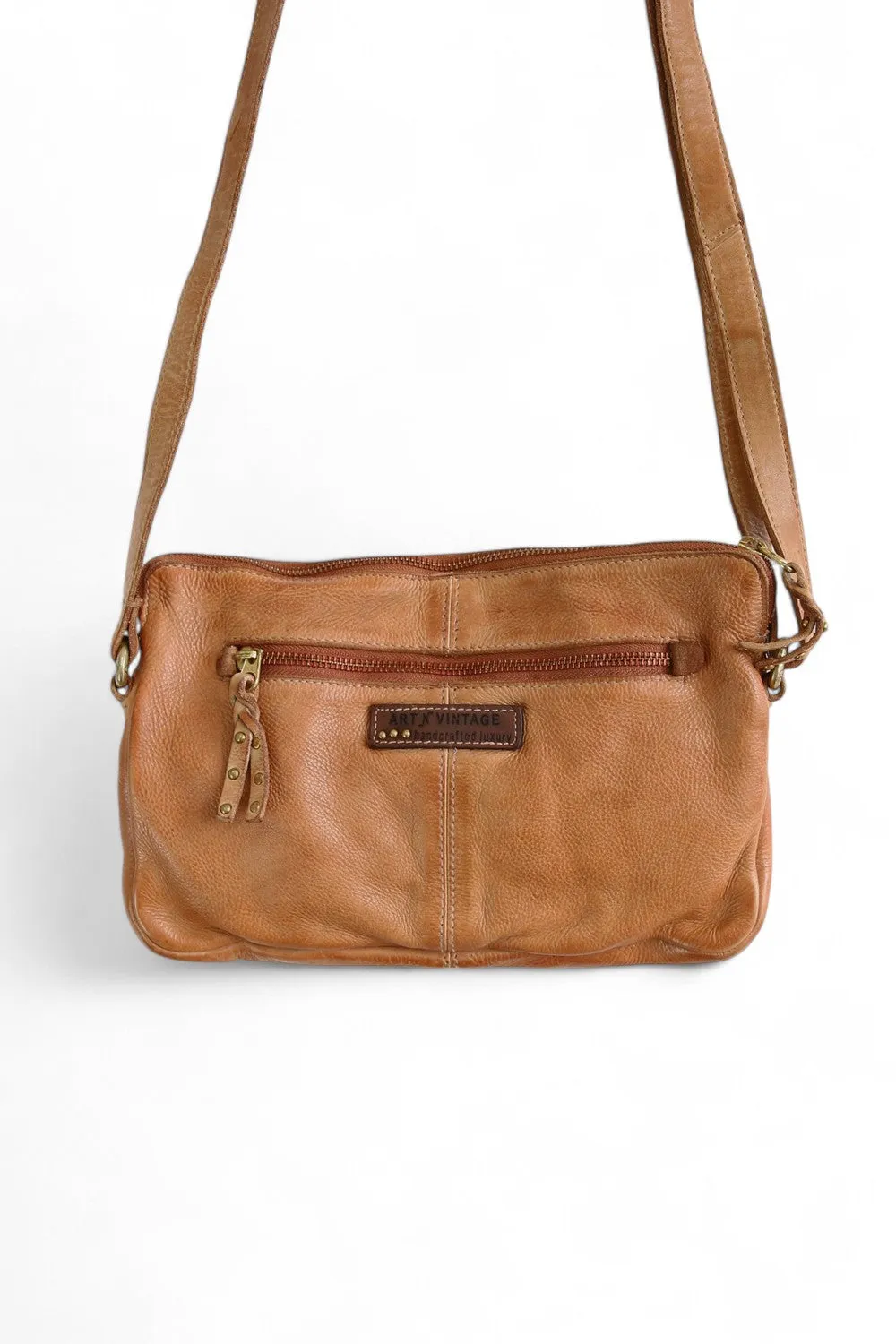 ART N' VINTAGE MILEN CROSSBODY BAG HONEY WEAVE