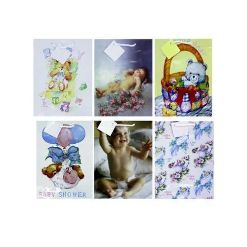 Baby gift bag medium size assortment ( Case of 96 )
