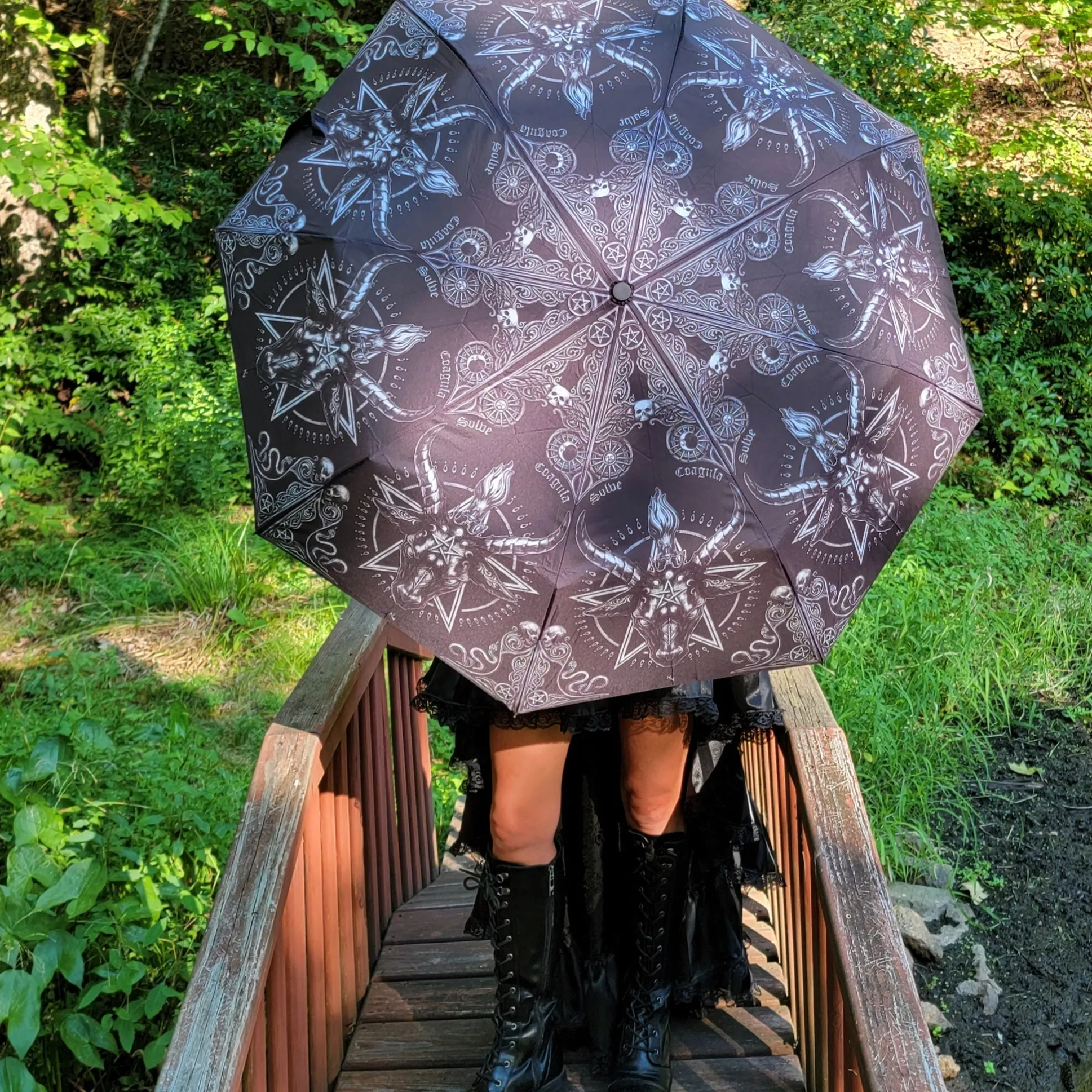 Baphomet Umbrella