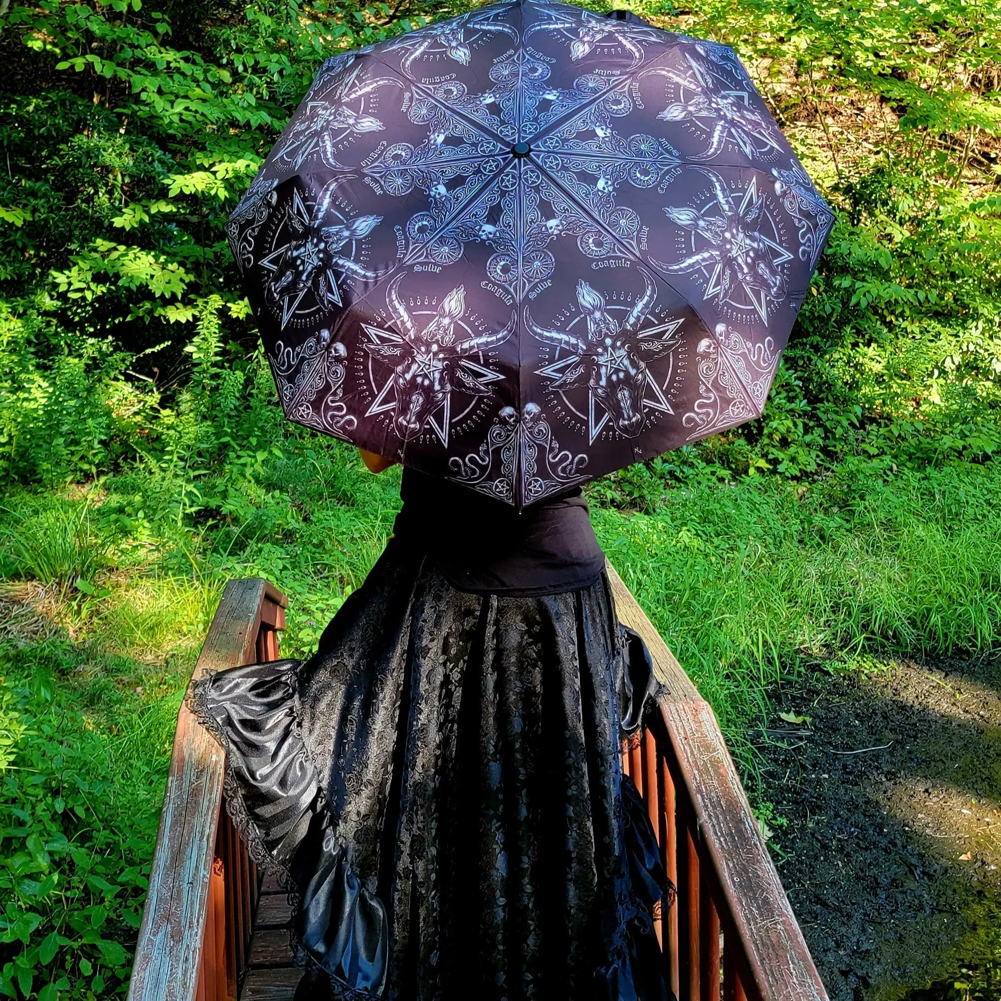 Baphomet Umbrella