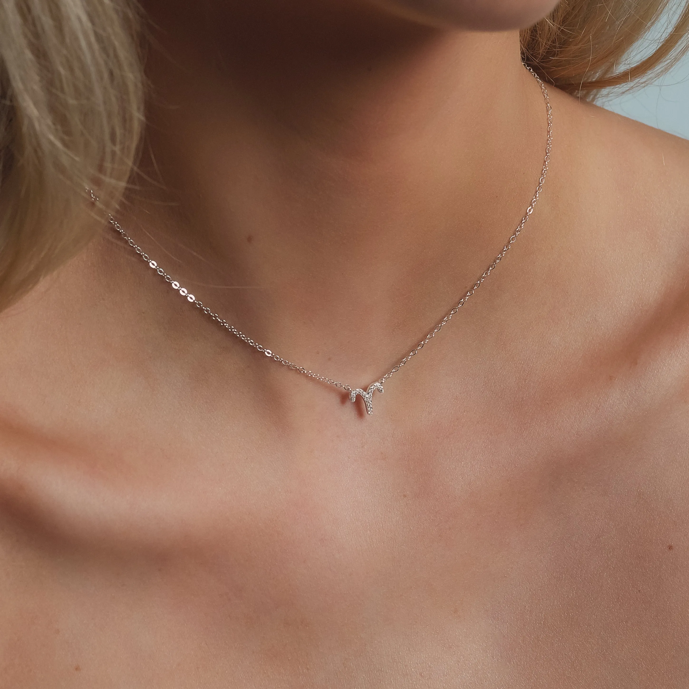Blair Zodiac Symbol Necklace | 925 Sterling Silver