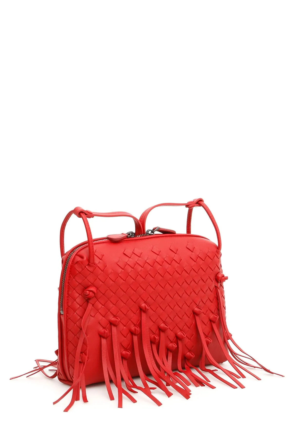 Bottega Veneta Fringe Nodini Shoulder Bag