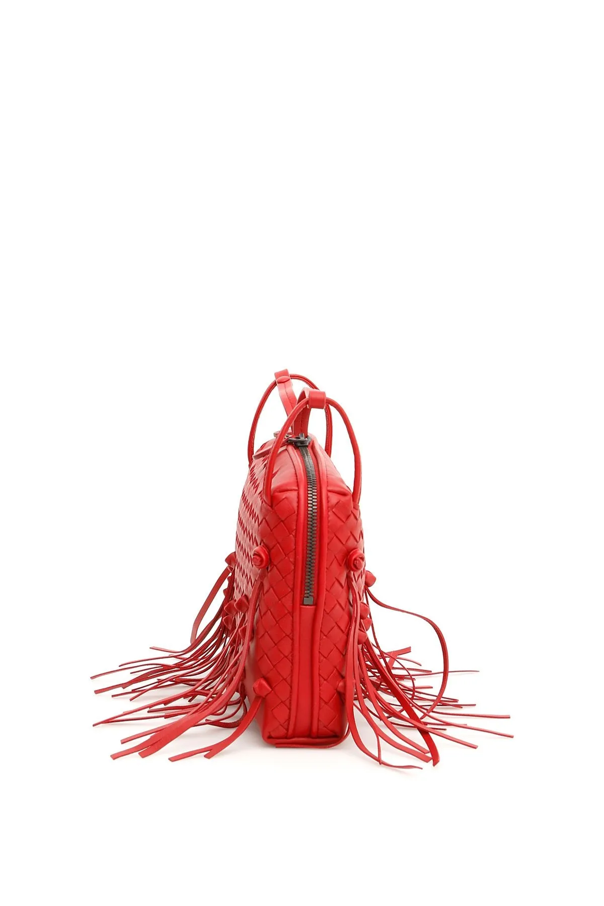 Bottega Veneta Fringe Nodini Shoulder Bag