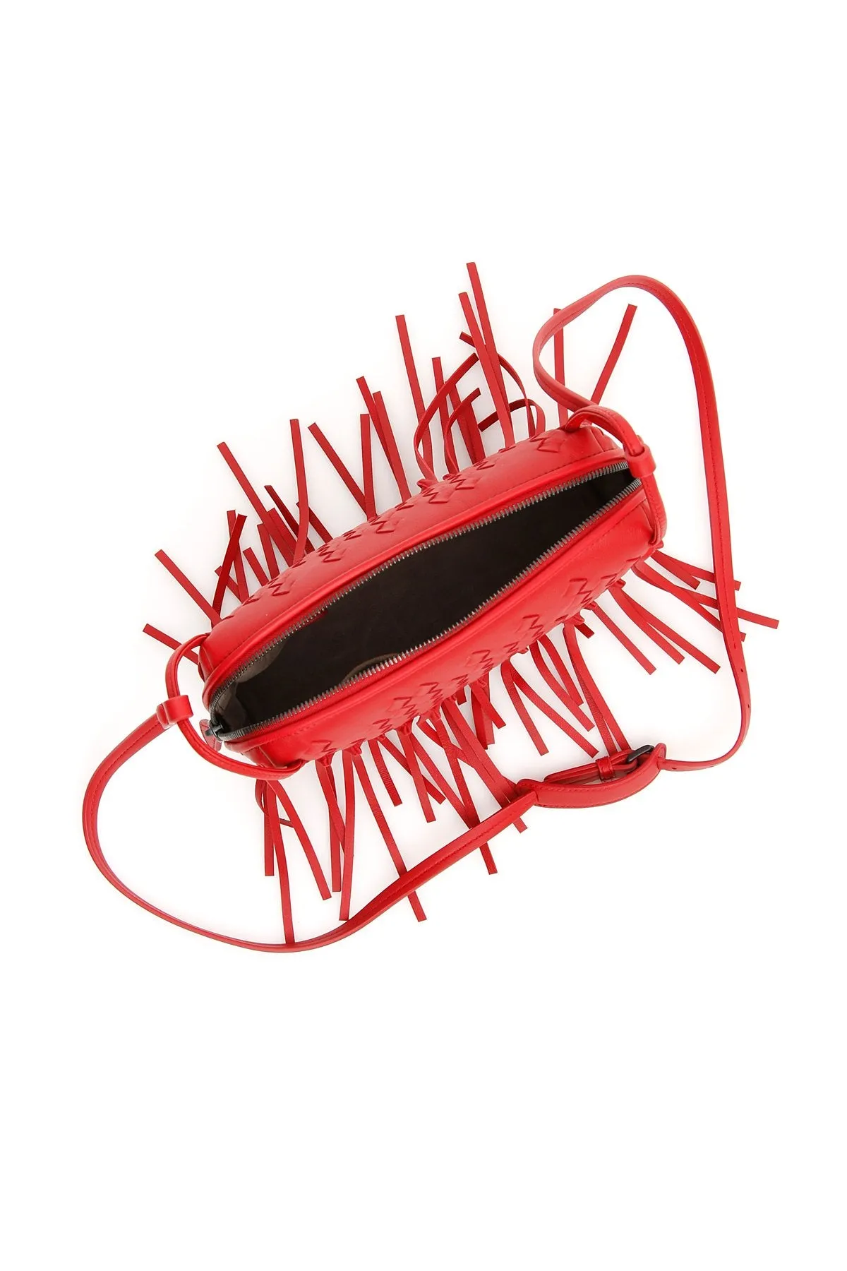 Bottega Veneta Fringe Nodini Shoulder Bag