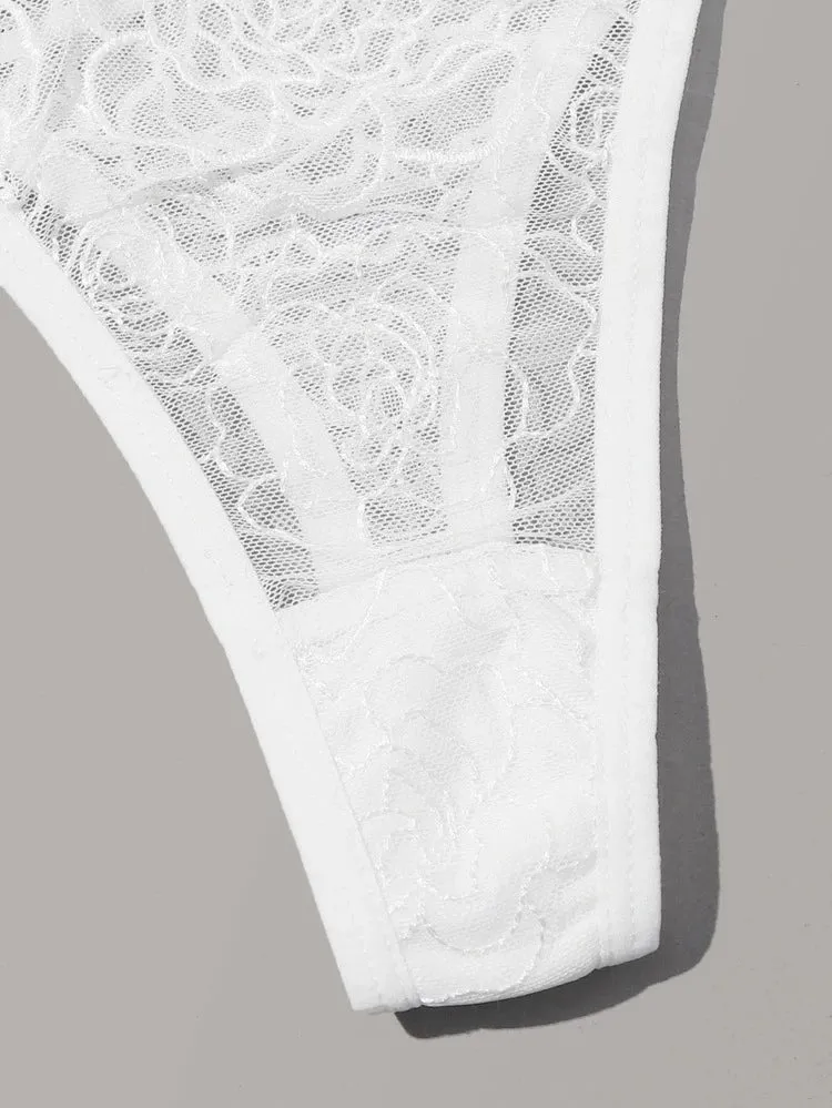 Bridal Lingerie Set Embroidered