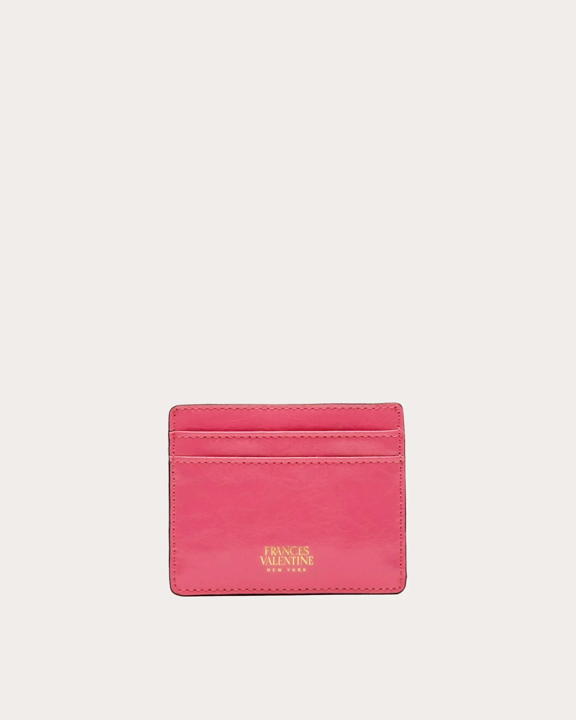 Card Case Crinkled Leather