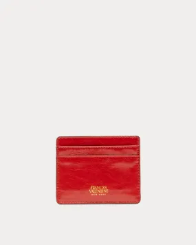 Card Case Crinkled Leather
