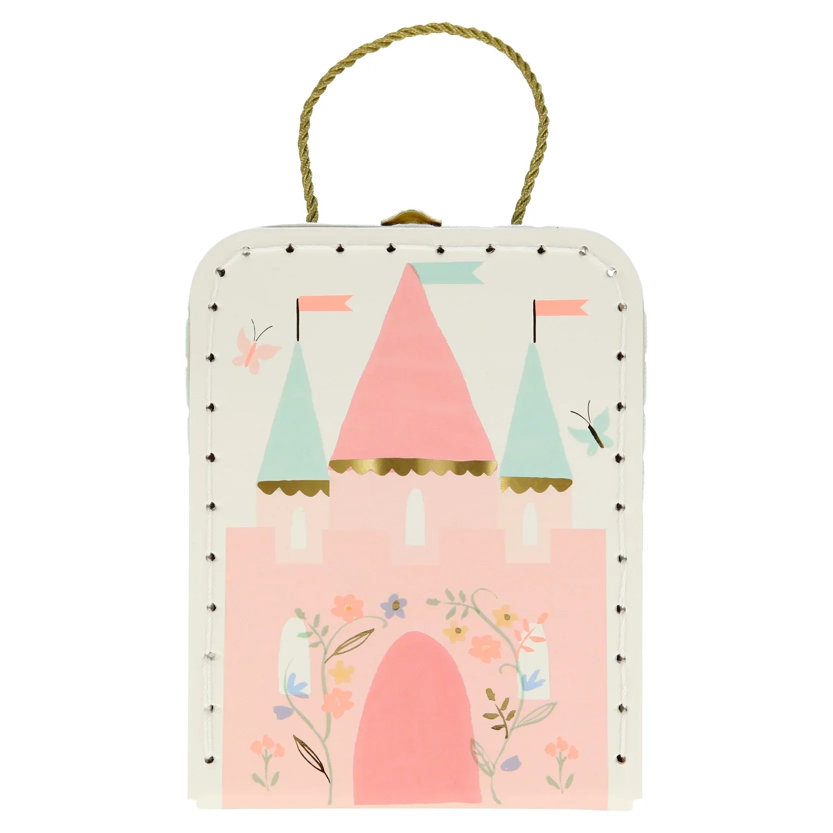 Castle & Princess Cat Mini Suitcase