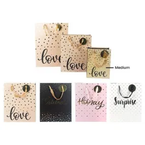 Celebration Medium Gift Bag - 18cm x 23cm x 10cm