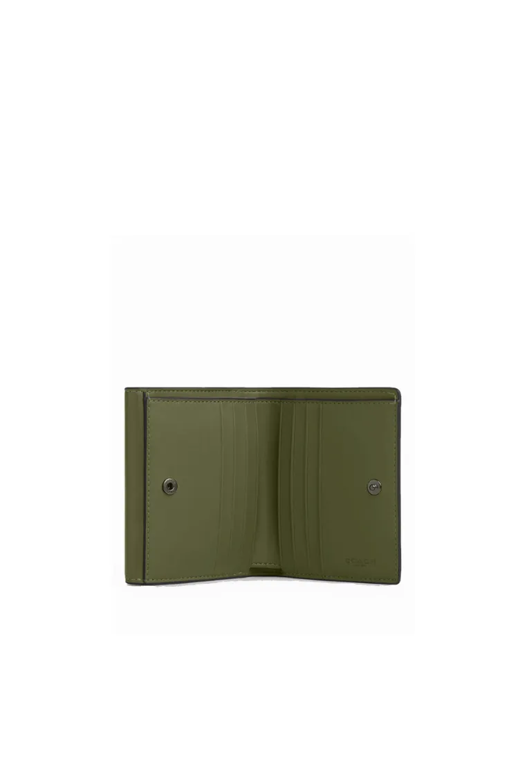 Coach Eliza Wallet Small In Military Green CT985