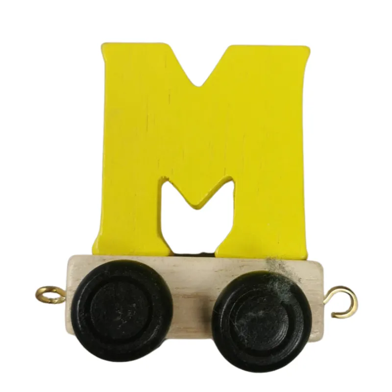 Colour Wooden Train and Track, Personalised Gift