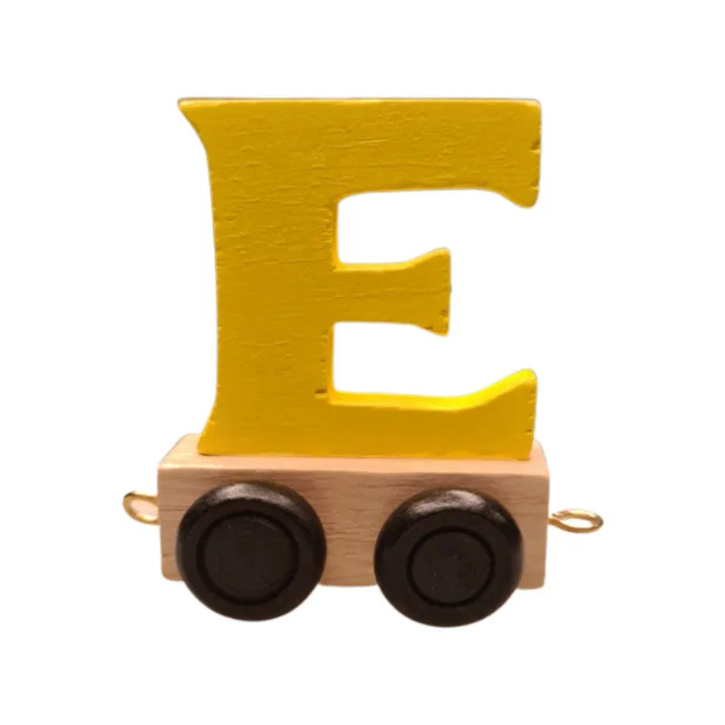 Colour Wooden Train and Track, Personalised Gift