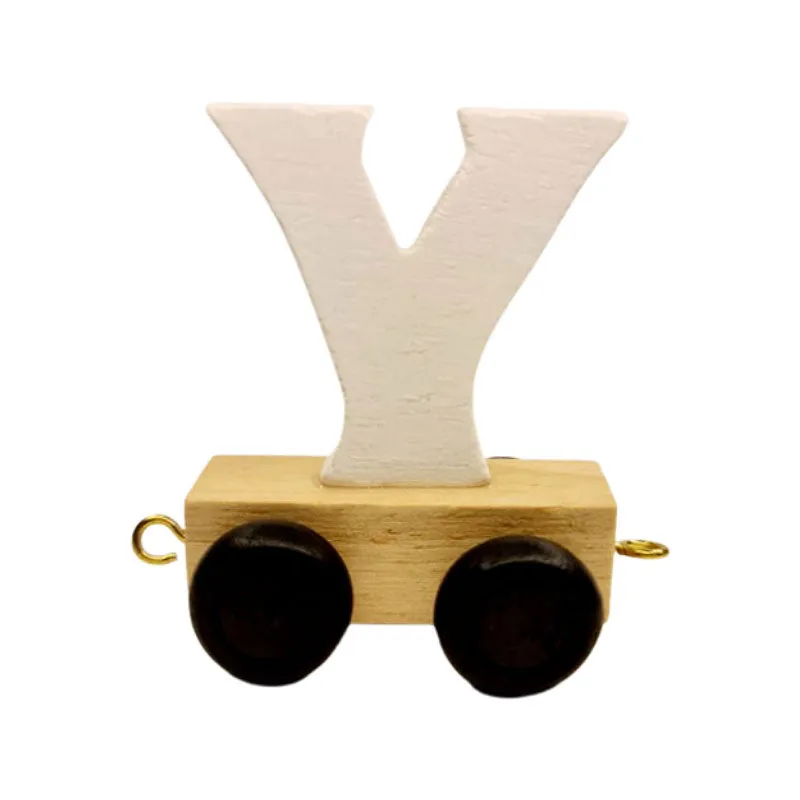 Colour Wooden Train and Track, Personalised Gift