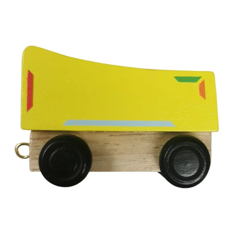 Colour Wooden Train and Track, Personalised Gift