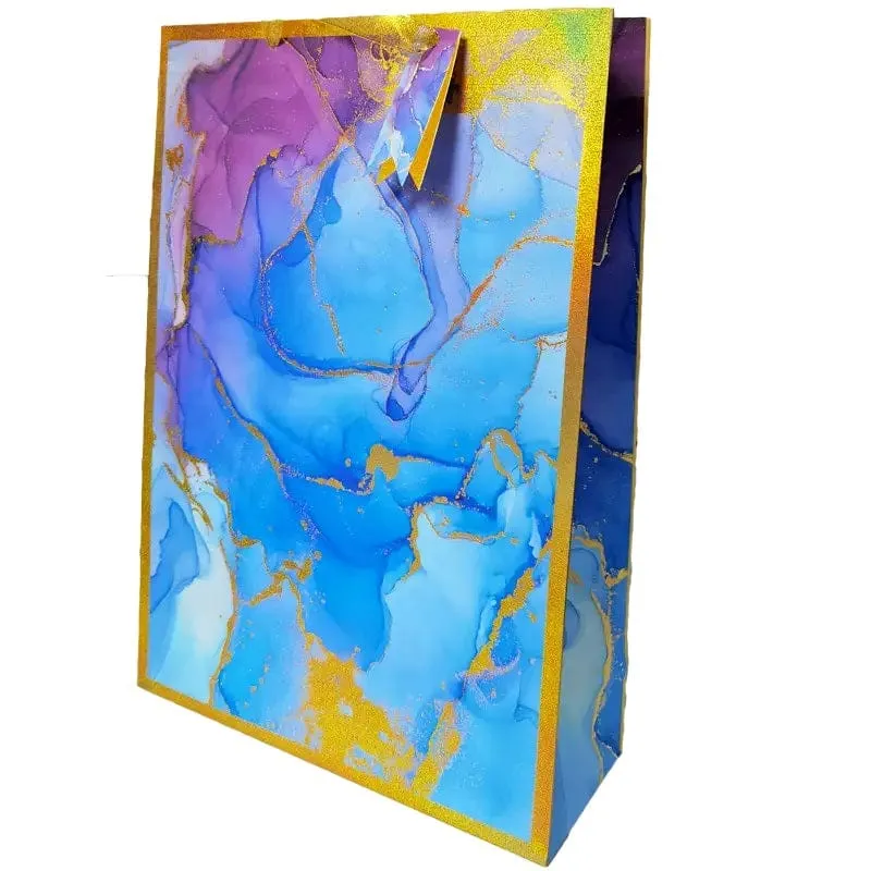 Coloured Geode Gift Bag Large - 80214124157