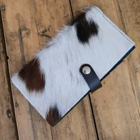 Cowhide Wallet (Blue Lagoon)
