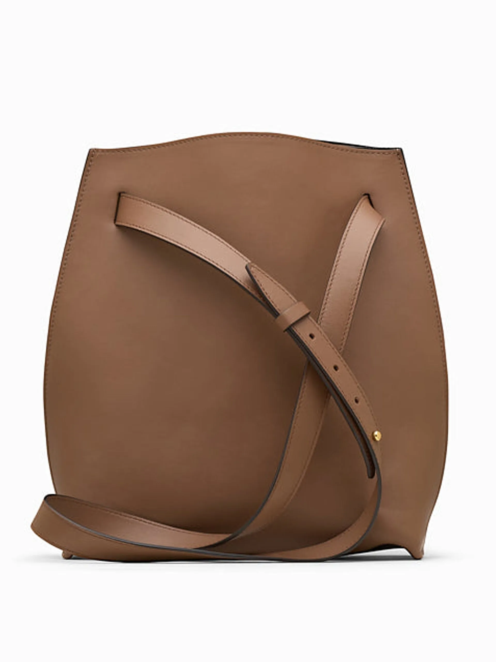 Dark taupe Himalia crossbody bag