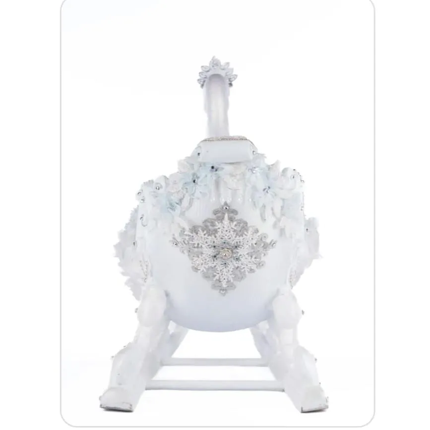 Dazzling Swan Sleigh 28-428310