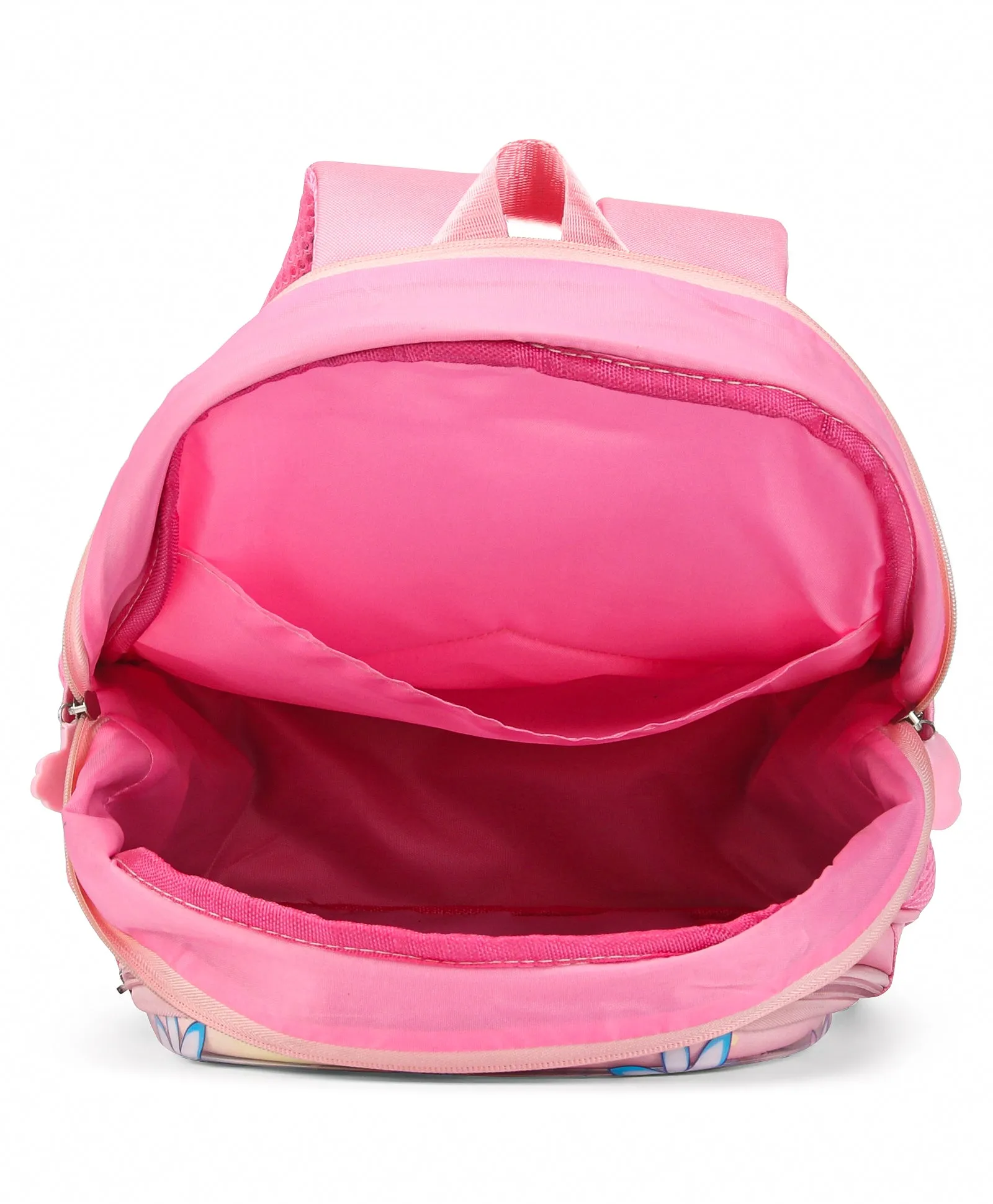 Doll Print Hard Case Backpack - Pink