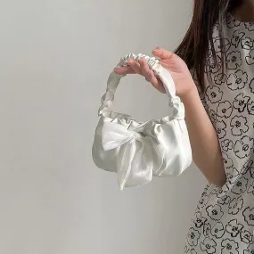 Fairy Pleated Versatile Handbag - Cloud Casual Crossbody Bag