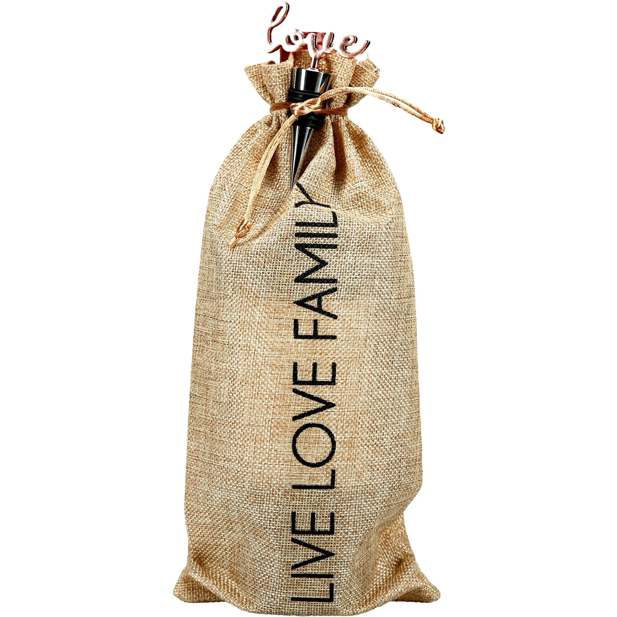 Family 13.5" Wine Gift Bag Set