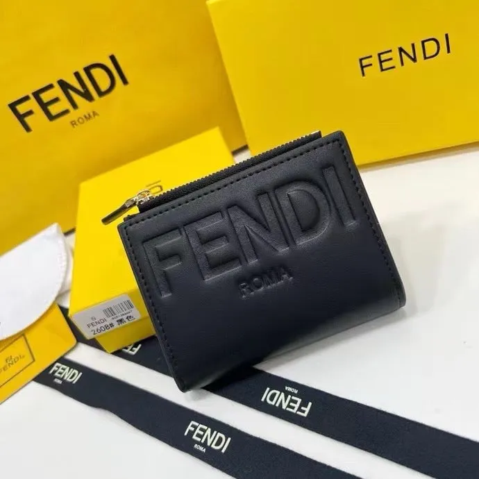 FF242 Fendi Roma Continental / 4.5x0.7x3.7inch