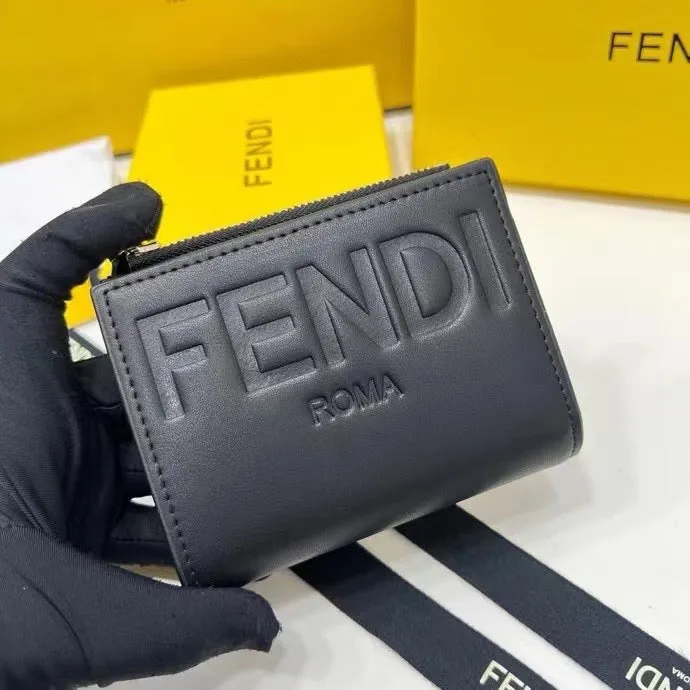 FF242 Fendi Roma Continental / 4.5x0.7x3.7inch