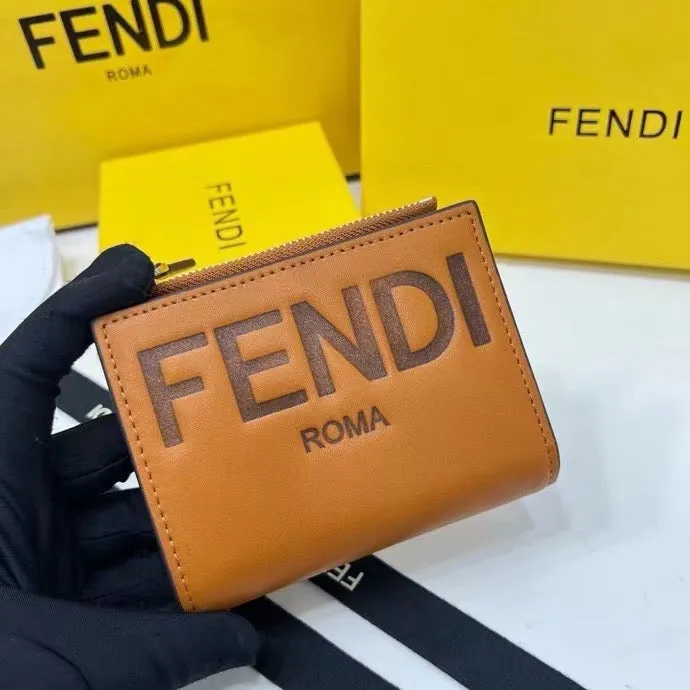 FF242 Fendi Roma Continental / 4.5x0.7x3.7inch