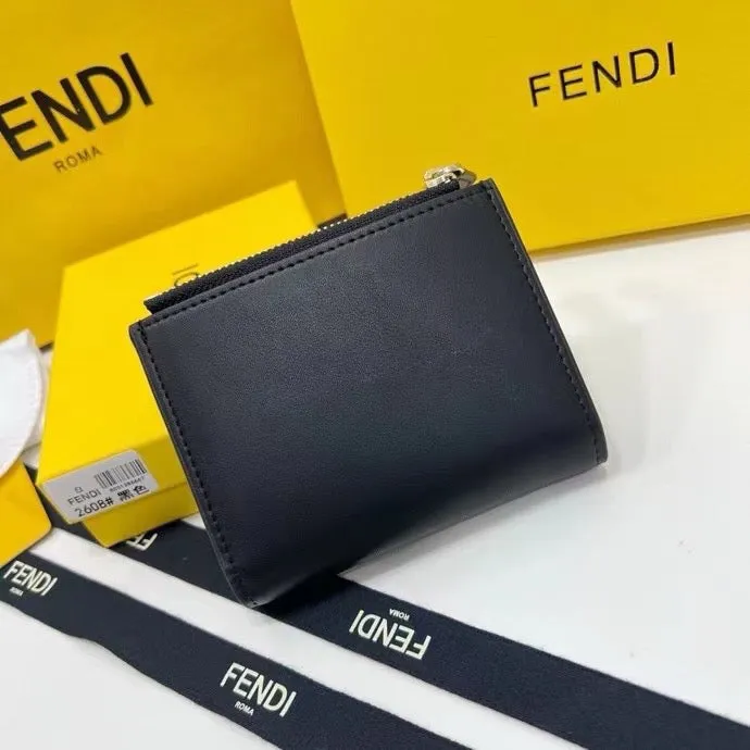 FF242 Fendi Roma Continental / 4.5x0.7x3.7inch