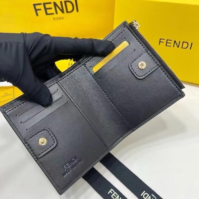 FF242 Fendi Roma Continental / 4.5x0.7x3.7inch