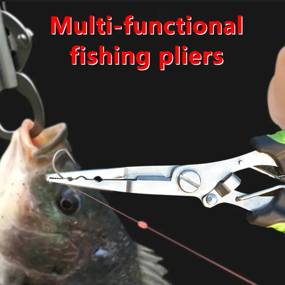 Fish Pliers Ergonomics Anti-slip High-strength Multifunctional Cut