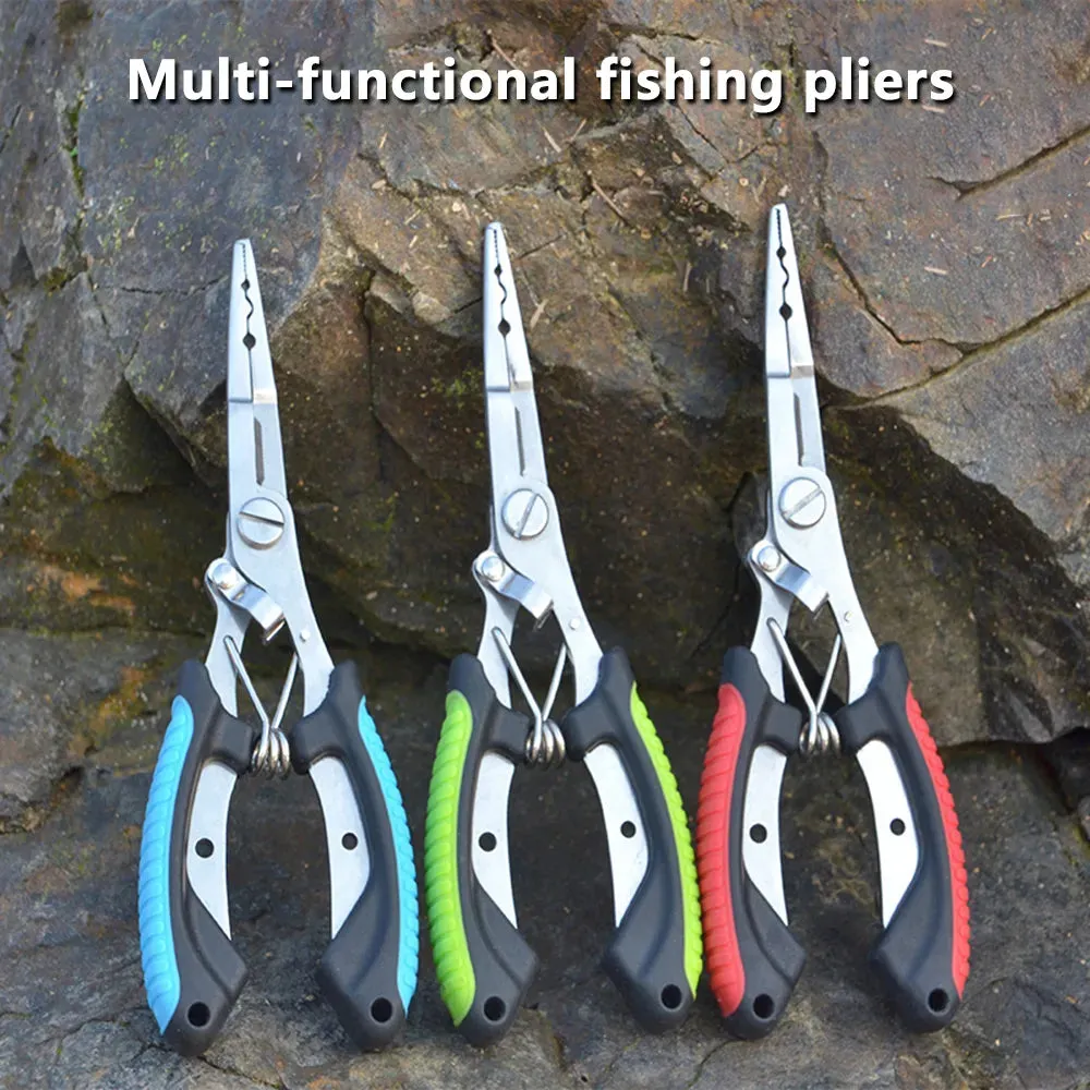 Fish Pliers Ergonomics Anti-slip High-strength Multifunctional Cut