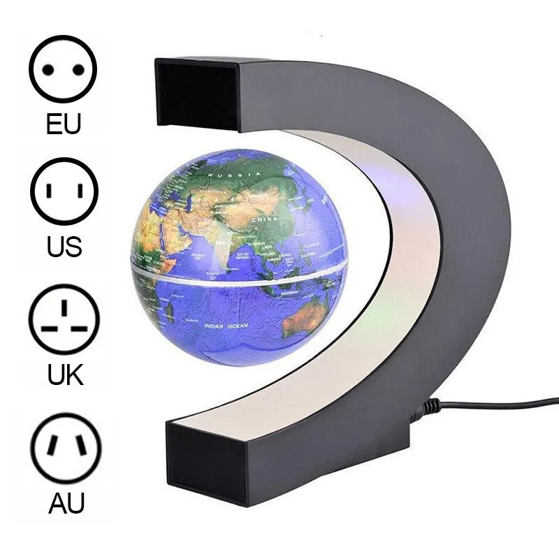 Floating Antigravity Globe LED Lamp