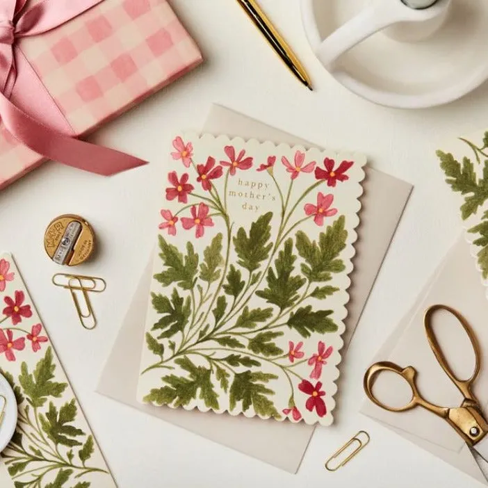 Flora Happy Mothers Day Card