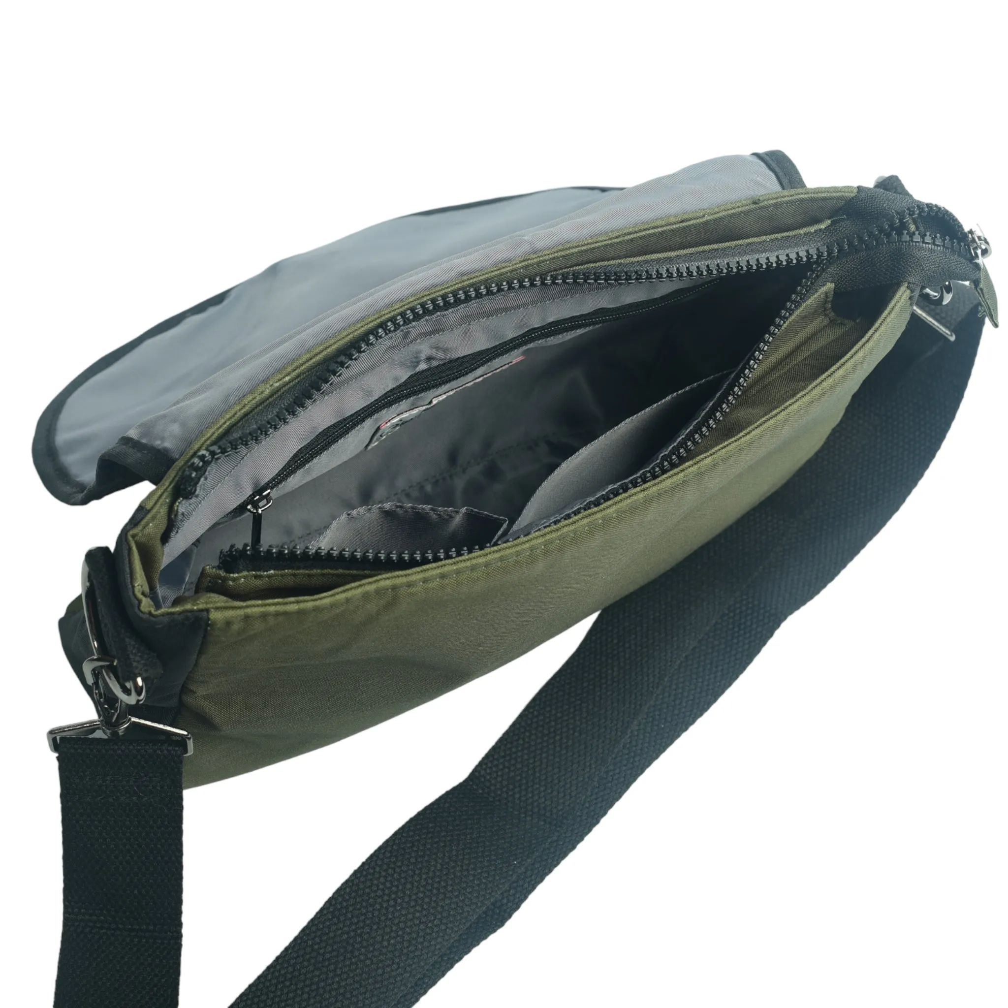 Forest Green Stride Crossbody