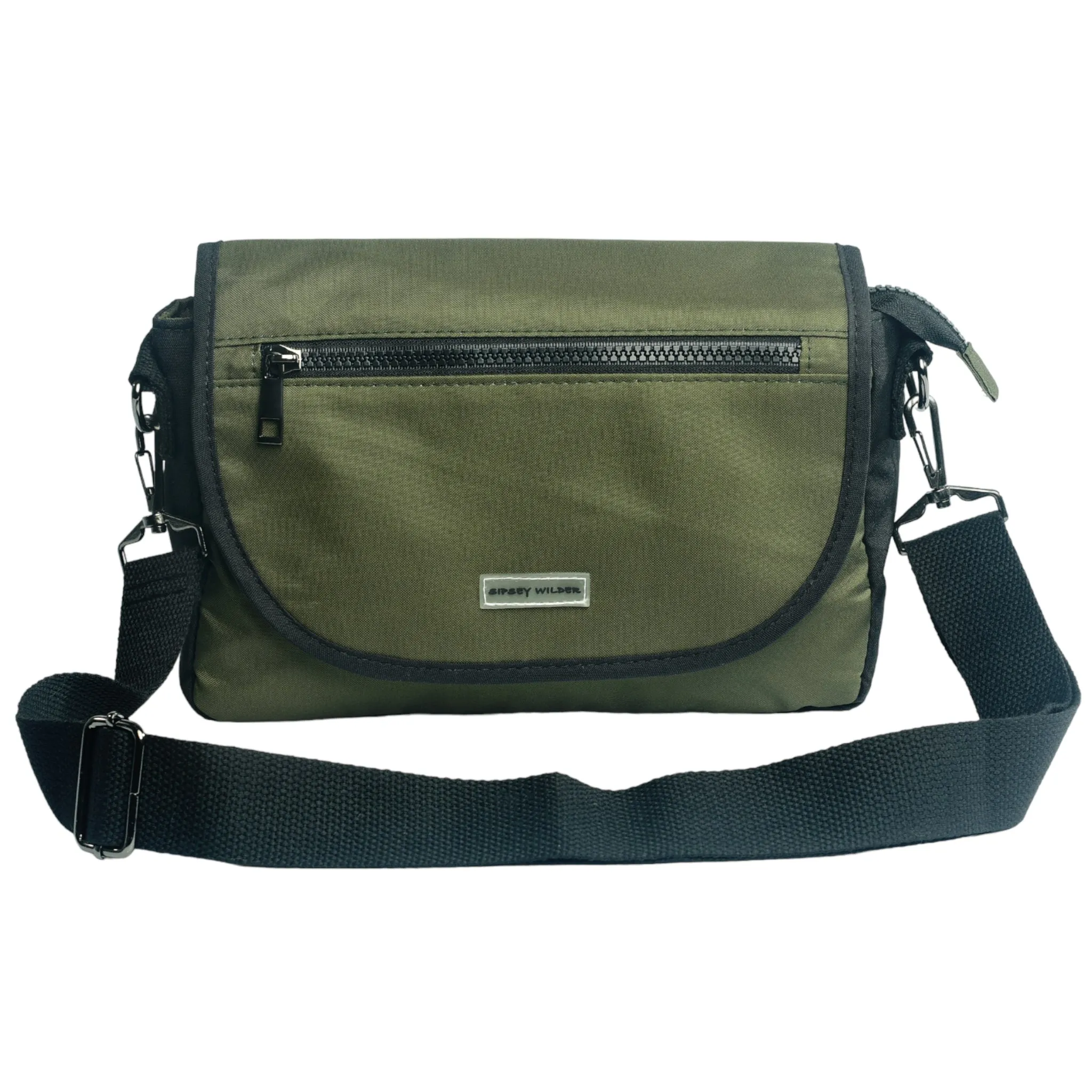 Forest Green Stride Crossbody