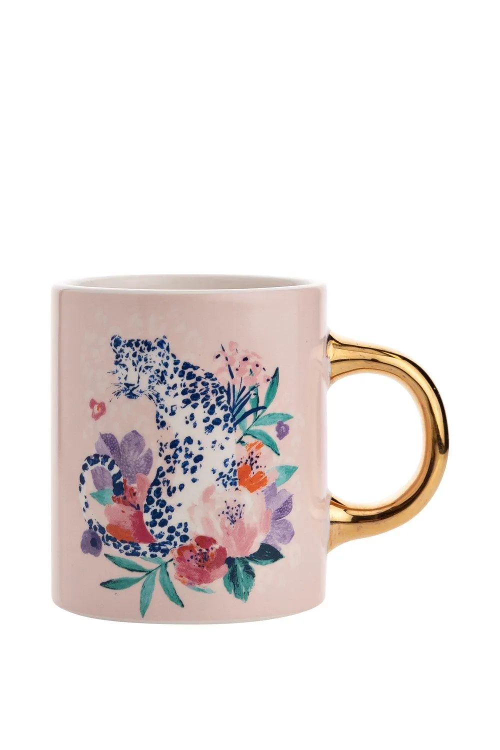 Frida Passionfruit And Lotus Blossom Cheetah Mug