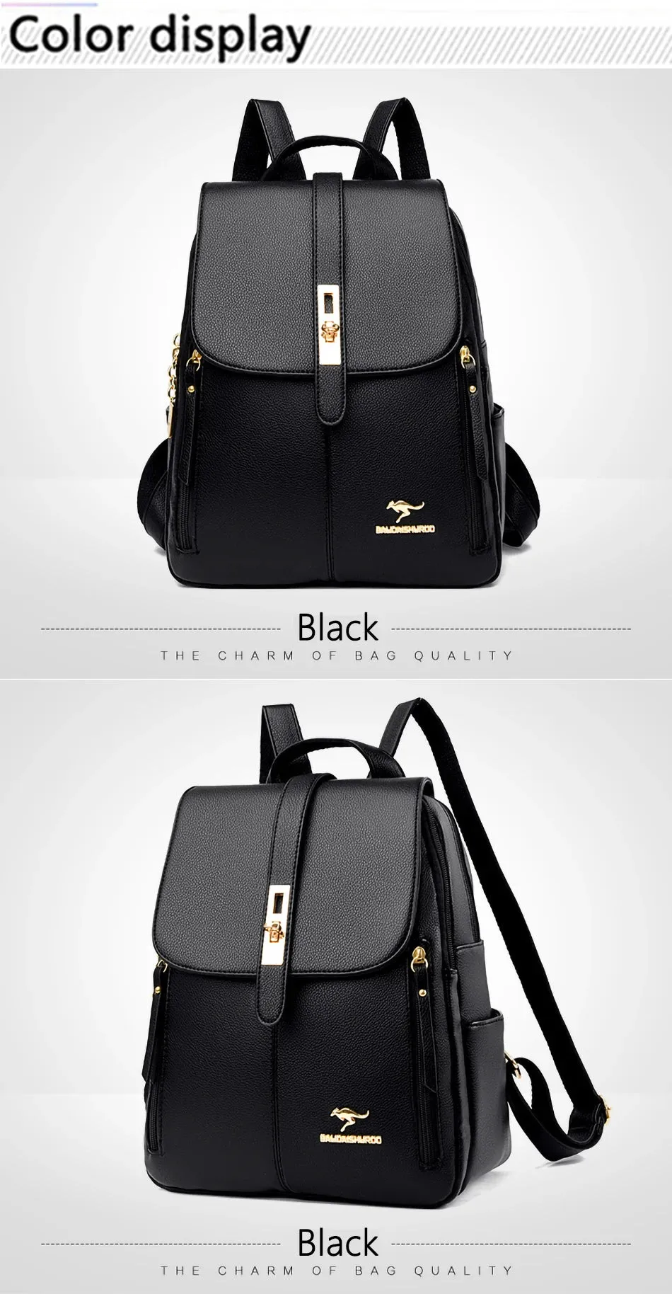 Funki Buys | Bags | Backpacks | Women's Deluxe Backpack Bag
