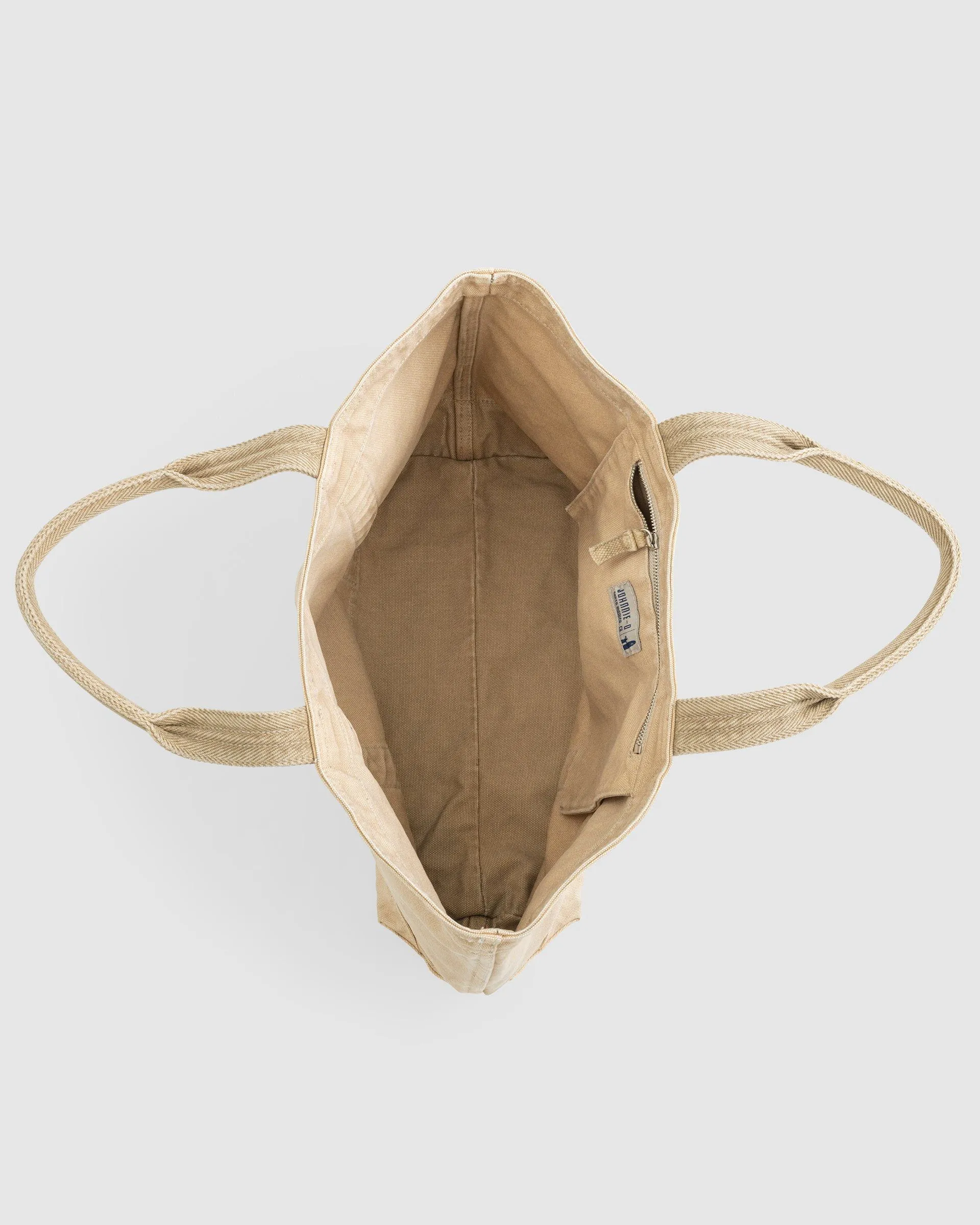 Garment Dyed Canvas Tote Bag